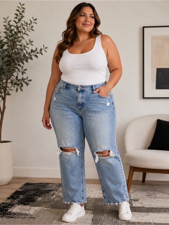 And Now This Denim - And Now This baggy jeans